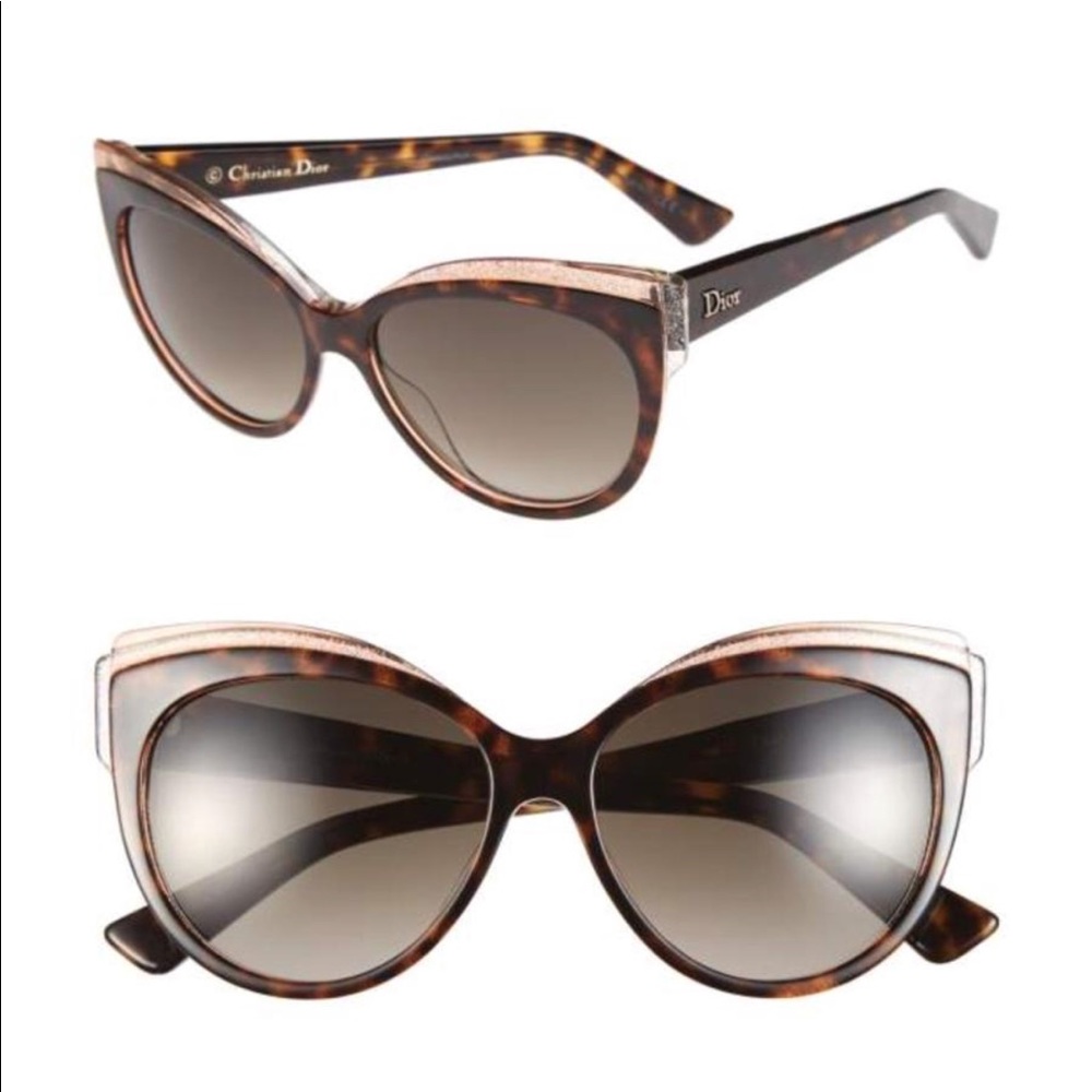 DIOR 56mm Cat Eye Sunglasses